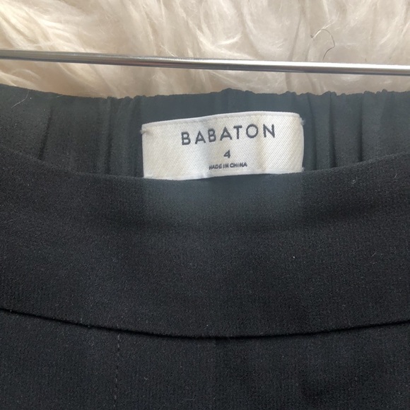 Aritzia Babaton Conan Cropped Relax fit trousers size 4 - Picture 3 of 8